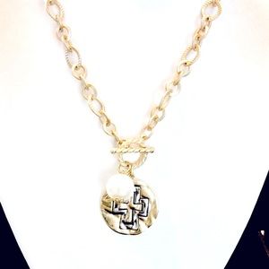 Cross Medallion Necklace